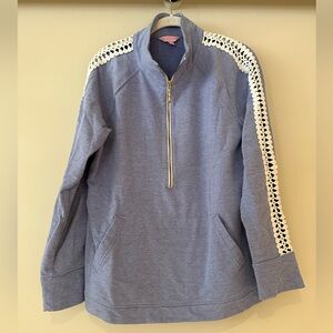 Lilly Pulitzer Lace Quarter Zip